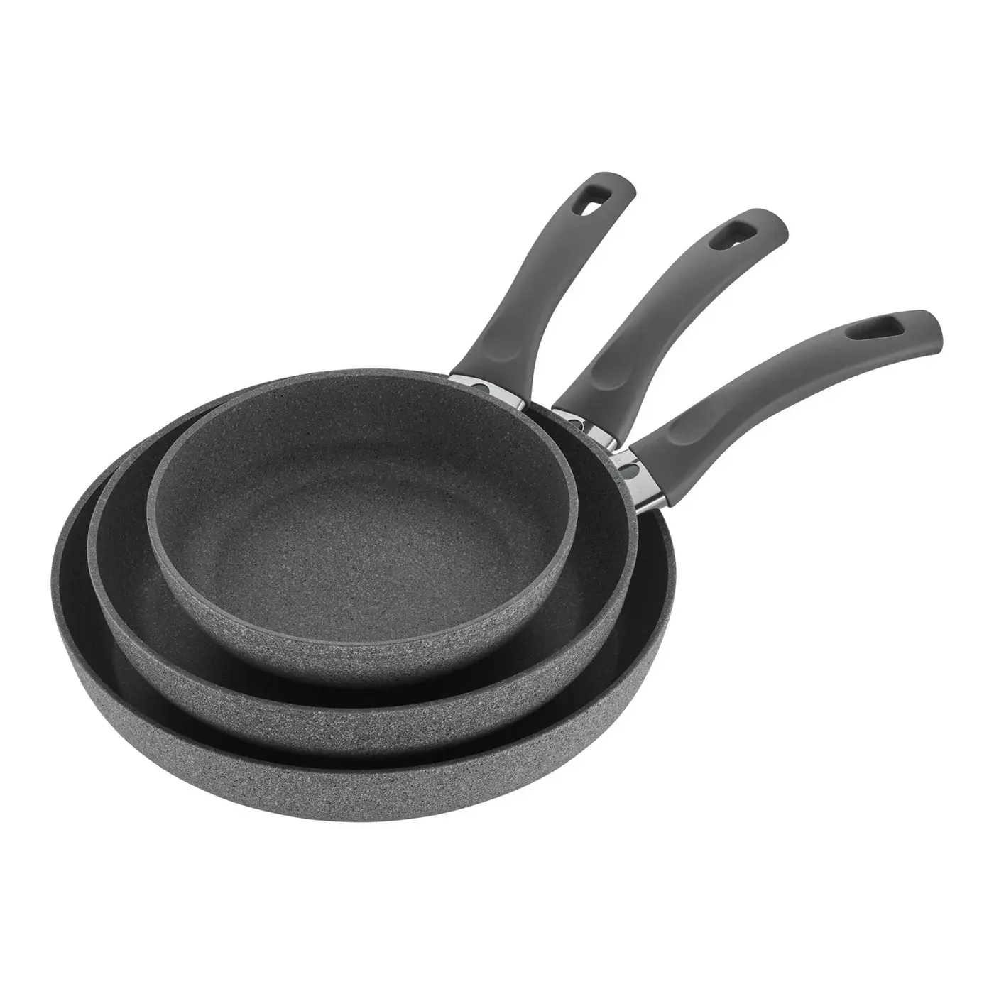 Ballarini Modena three-piece nonstick frying pan set